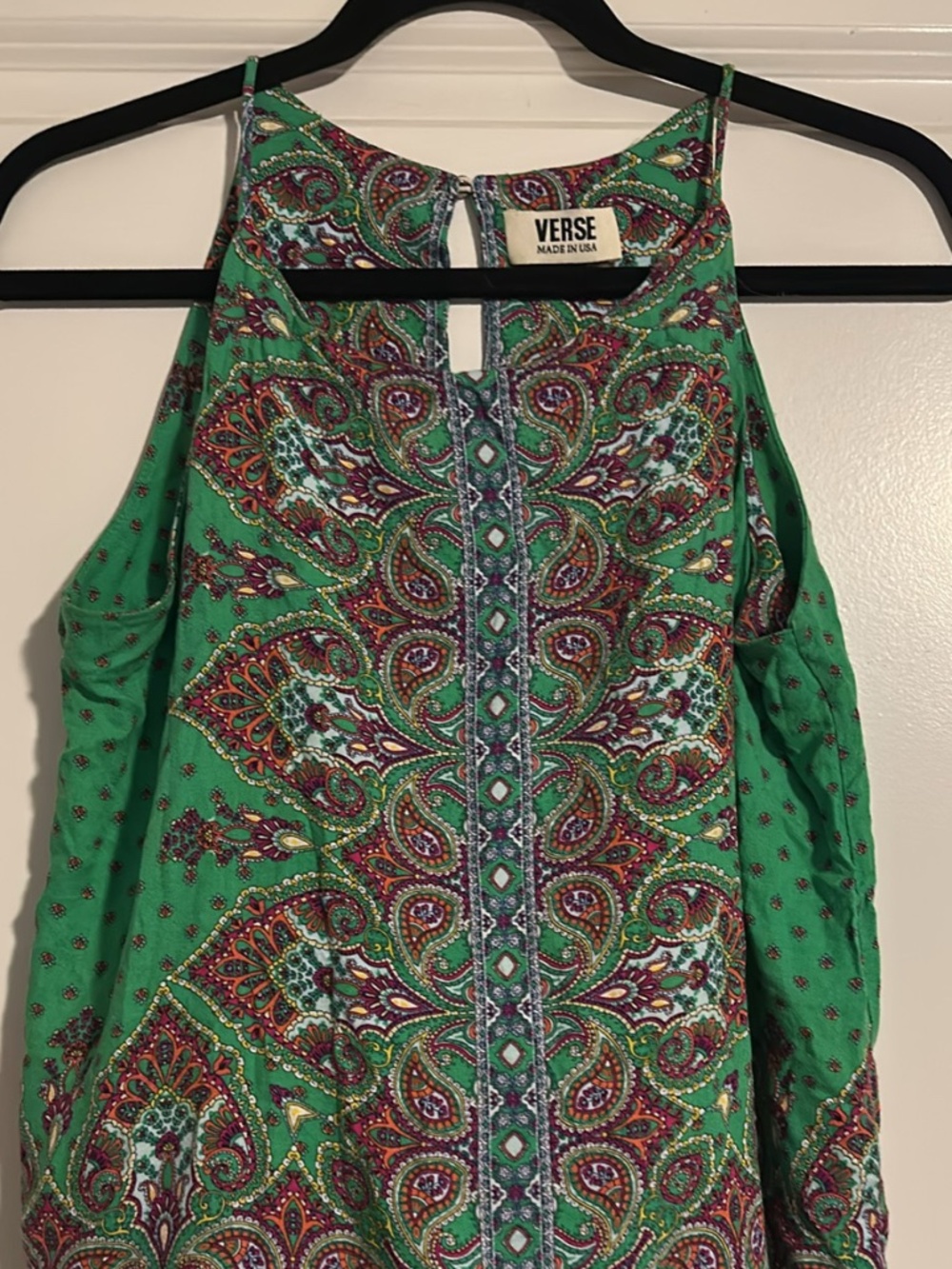 Verse Paisley Halter top